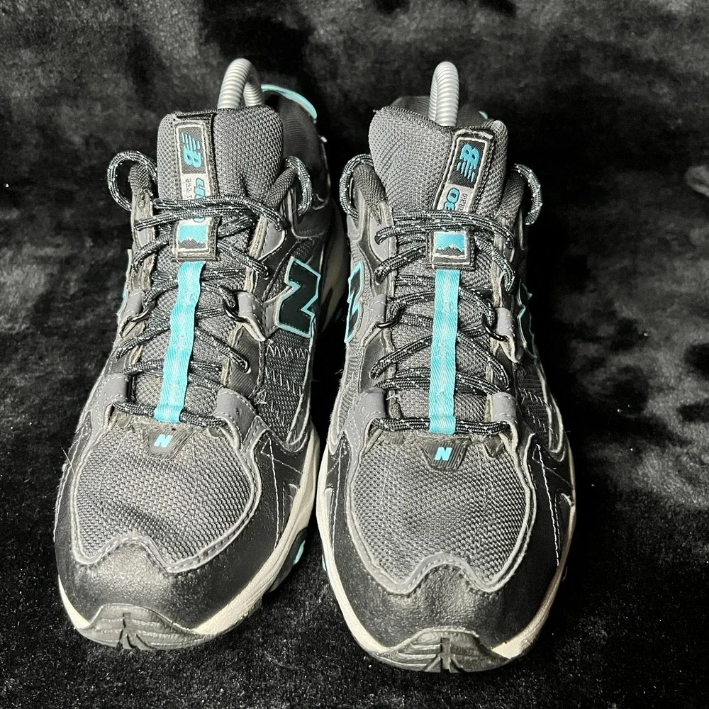 New Balance 480 Terrain WT480BB Womens 7‎ Trail Running Shoes Gray Teal Sneakers